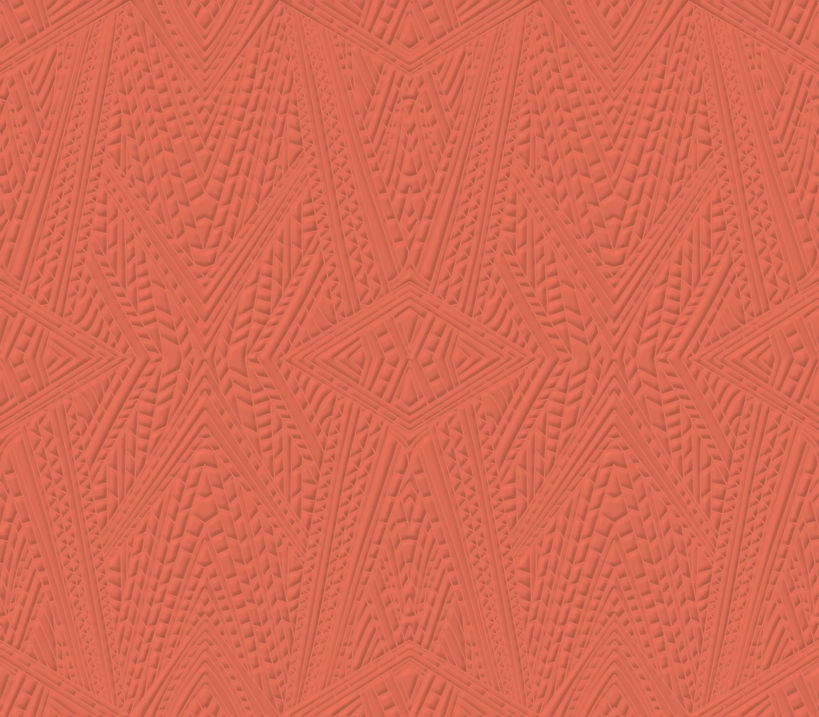 Moooi Wallcovering EA Dwarf Rhino orange